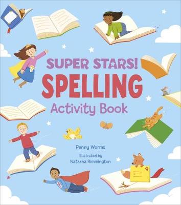Book cover for Super Stars! Spelling Activity Book