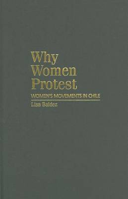 Book cover for Why Women Protest: Women's Movements in Chile. Cambridge Studies in Comparative Politics