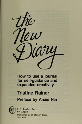 Cover of The New Diary