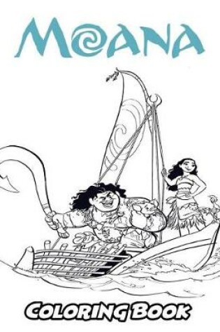 Cover of Moana Coloring Book