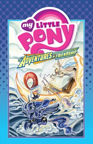 Book cover for My Little Pony: Adventures in Friendship Volume 4