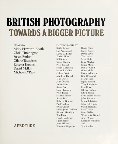 Book cover for British Photography
