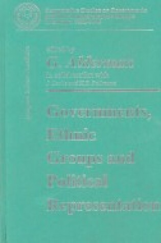 Cover of Govts Ethnic Grps Politcal RE CB