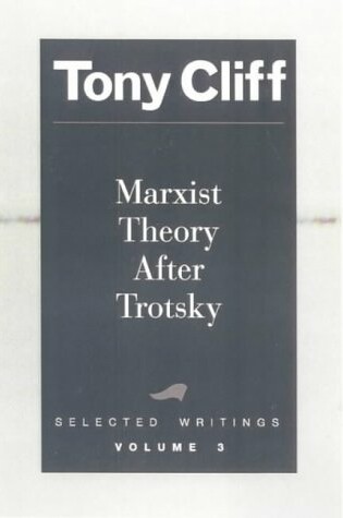 Cover of Marxist Theory After Trotsky