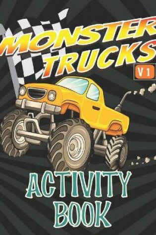 Cover of Monster Trucks Activity Book