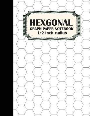 Book cover for Hexaganal Graph Paper Notebook