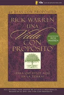 Book cover for 40 Días Con Propósito- Guía de Estudio del DVD