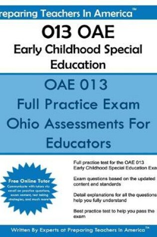 Cover of 013 OAE Early Childhood Special Education
