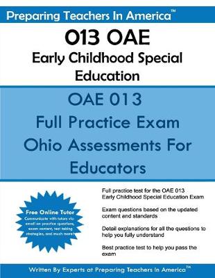 Book cover for 013 OAE Early Childhood Special Education