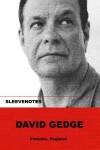 Book cover for David Gedge