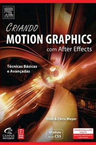 Cover of Criando Motion Graphics Com After Effects