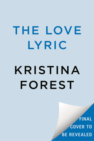 Book cover for The Love Lyric