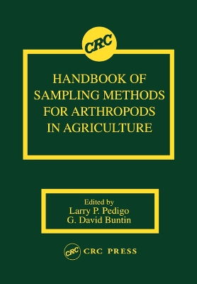 Cover of Handbook of Sampling Methods for Arthropods in Agriculture
