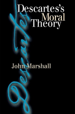 Cover of Descartes's Moral Theory