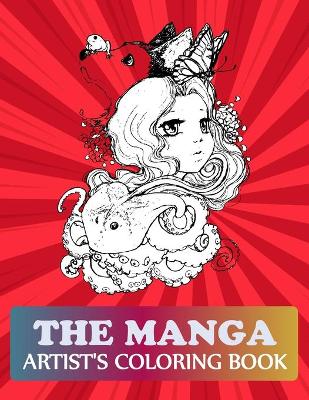 Book cover for The Manga Artist's Coloring Book