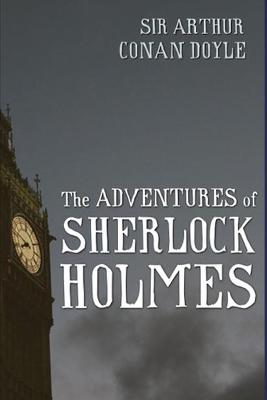 Book cover for A Mysterious Story The Adventures of Sherlock Holmes by Arthur Conan Doyle Illustrated Edition