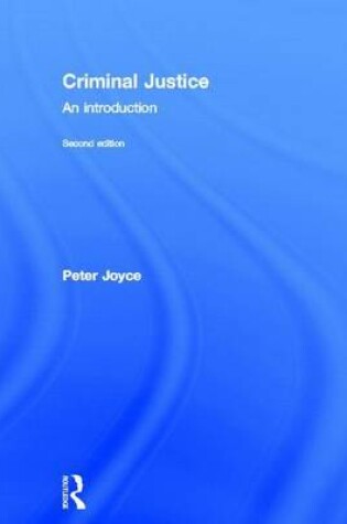Cover of Criminal Justice: An Introduction