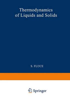 Book cover for Thermodynamik der Flussigkeiten und Festkorper / Thermodynamics of Liquids and Solids