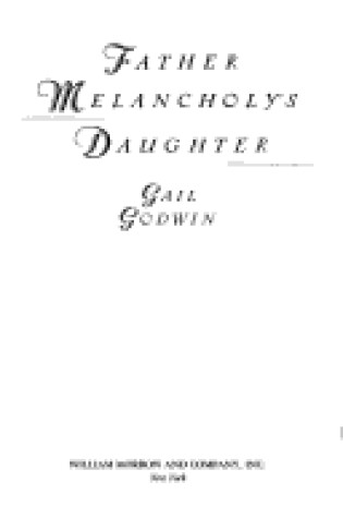 Cover of Father Melancoly's Daughter