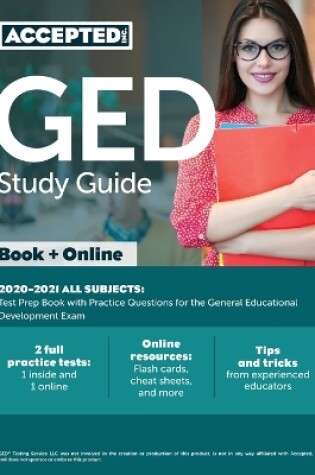 Cover of GED Study Guide 2020-2021 All Subjects