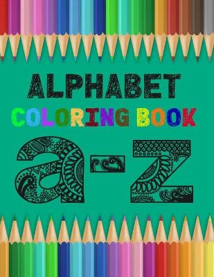 Book cover for Alphabet Coloring Book