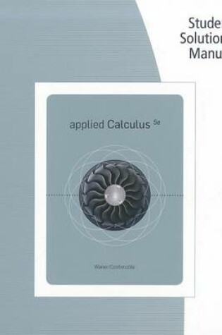 Cover of Applied Calculus Student Solutions Manual