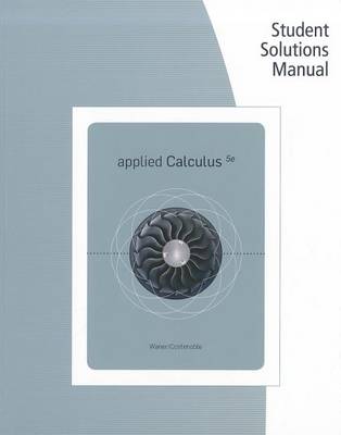 Book cover for Applied Calculus Student Solutions Manual