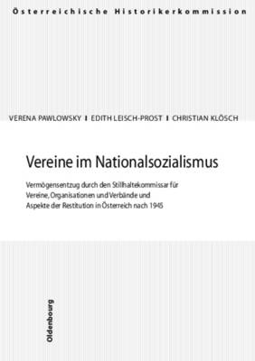 Book cover for Vereine Im Nationalsozialismus