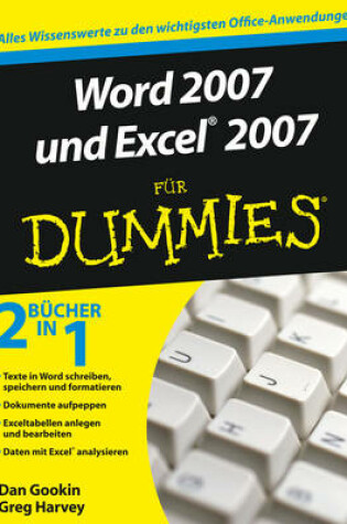 Cover of Word 2007 Und Excel 2007 Fur Dummies