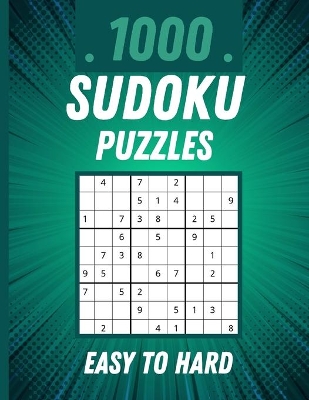 Book cover for 1000 Sudoku Puzzles Easy to Hard