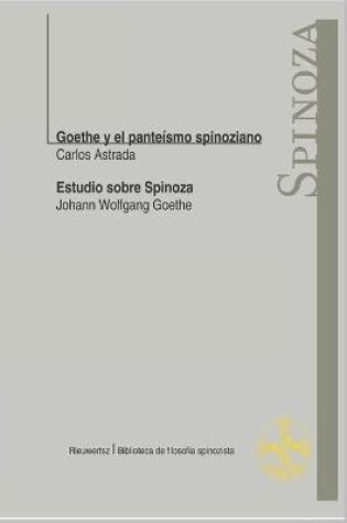 Cover of Goethe y el panteísmo Spinoziano