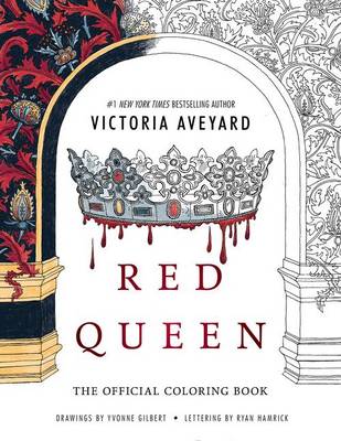 Book cover for Red Queen: The Official Coloring Book