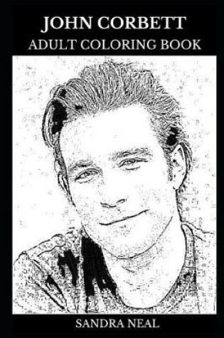 Cover of John Corbett Adult Coloring Book