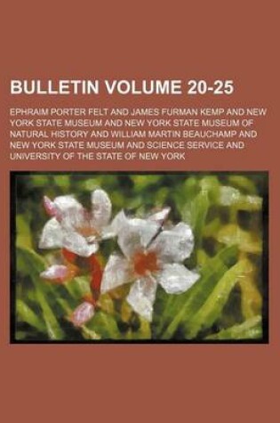 Cover of Bulletin Volume 20-25