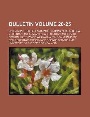 Book cover for Bulletin Volume 20-25