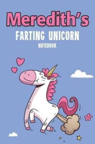 Cover of Meredith's Farting Unicorn Notebook