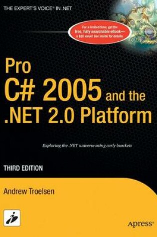 Cover of Pro C# 2005 and the .Net 2.0 Platform