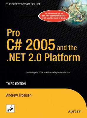 Book cover for Pro C# 2005 and the .Net 2.0 Platform