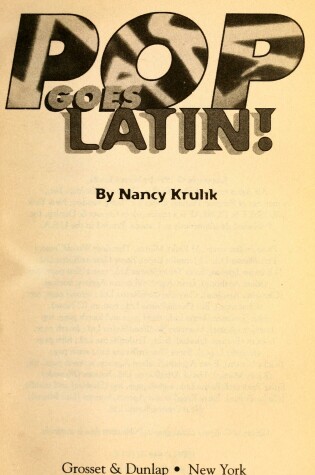 Cover of Pop Goes Latin