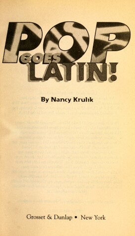 Book cover for Pop Goes Latin