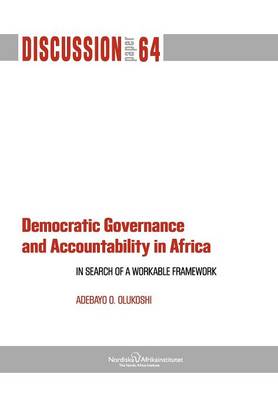 Book cover for Democratic Governance and Accountability in Africa