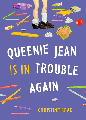 Book cover for Queenie Jean Is in Trouble Again