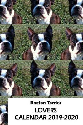 Book cover for Boston Terrier Lovers Calendar 2019-2020