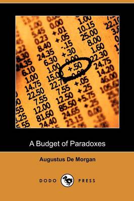 Book cover for A Budget of Paradoxes (Dodo Press)