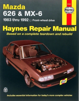 Book cover for Mazda 626 And MX-6 (FWD) (83 - 92)