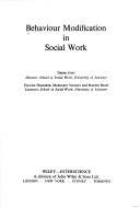 Book cover for Behaviour Modification in Social Work