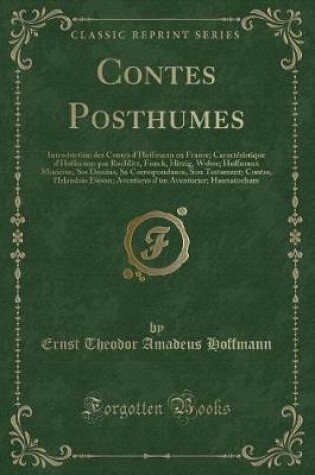 Cover of Contes Posthumes