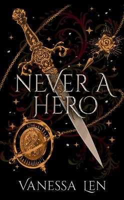 Book cover for Never a Hero
