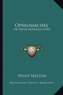 Book cover for Ophiomaches Ophiomaches