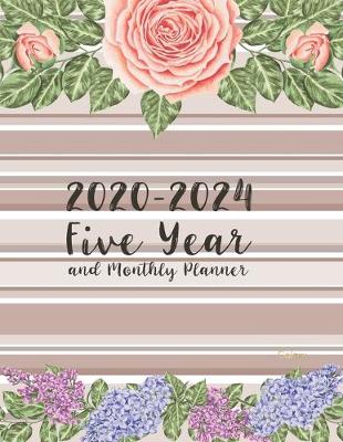 Book cover for 2020-2024 Five Year and Monthly Planner